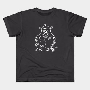 One Eye monster Kids T-Shirt